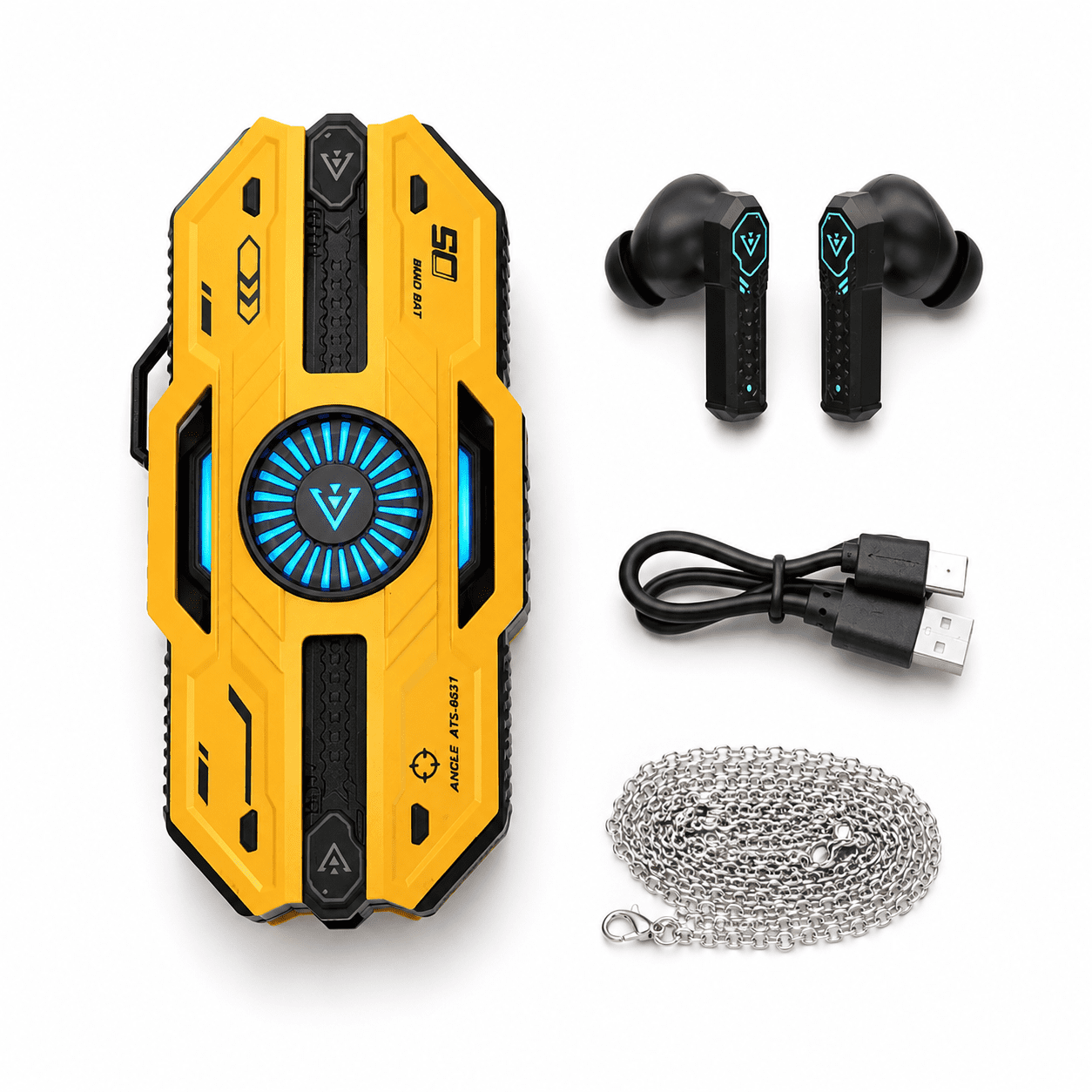 AURICULARES TWS BLUETOOTH 5.49 GAMER COLGANTE X37 - Imagen 3