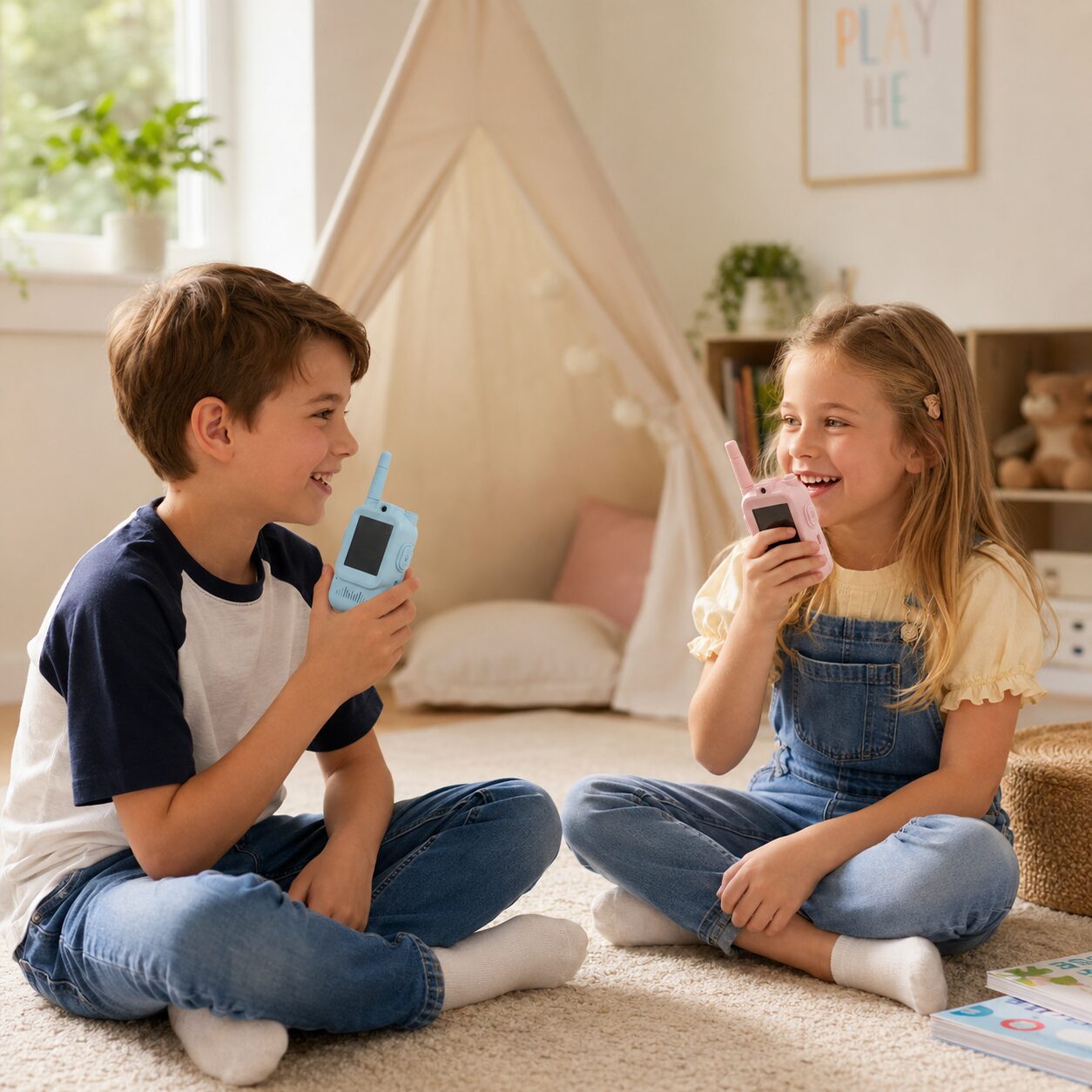 WALKIE TALKIE INFANTIL CON FACE TIME WK656 - Imagen 2