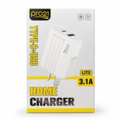 ADAPTADOR PRO21 LITE 2 USB A/C CAJA AMARILLA