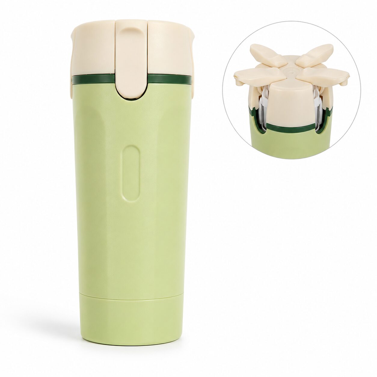BOTELLA DISPENSER DE VIAJE 4 EN 1 H-611