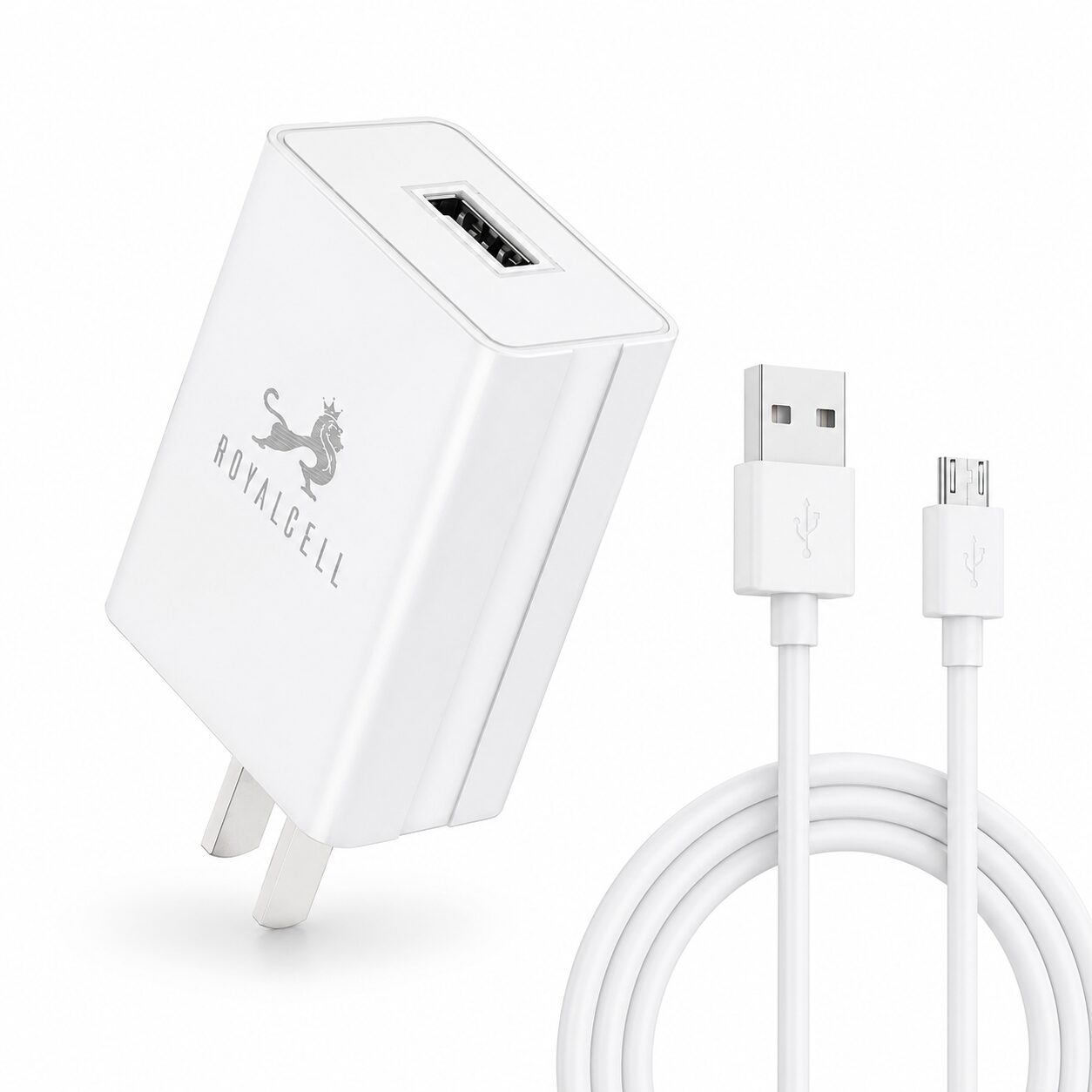 CARGADOR USB A CON CABLE MICRO 3.4A DESARMADO RC5003400A - Imagen 2
