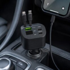 Alternative view of CARGADOR DE AUTO 5 EN 1 M4