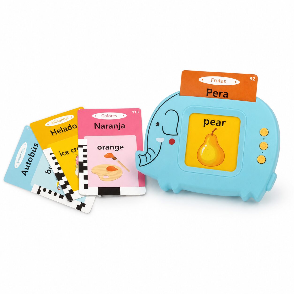 TARJETAS EDUCATIVAS INFANTIL ELEFANTE MT53054 - Imagen 2