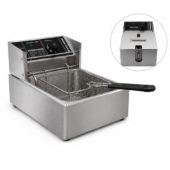 FREIDORA ELECTRICA ACERO INOXIDABLE 6L 2500W NH-FAC600