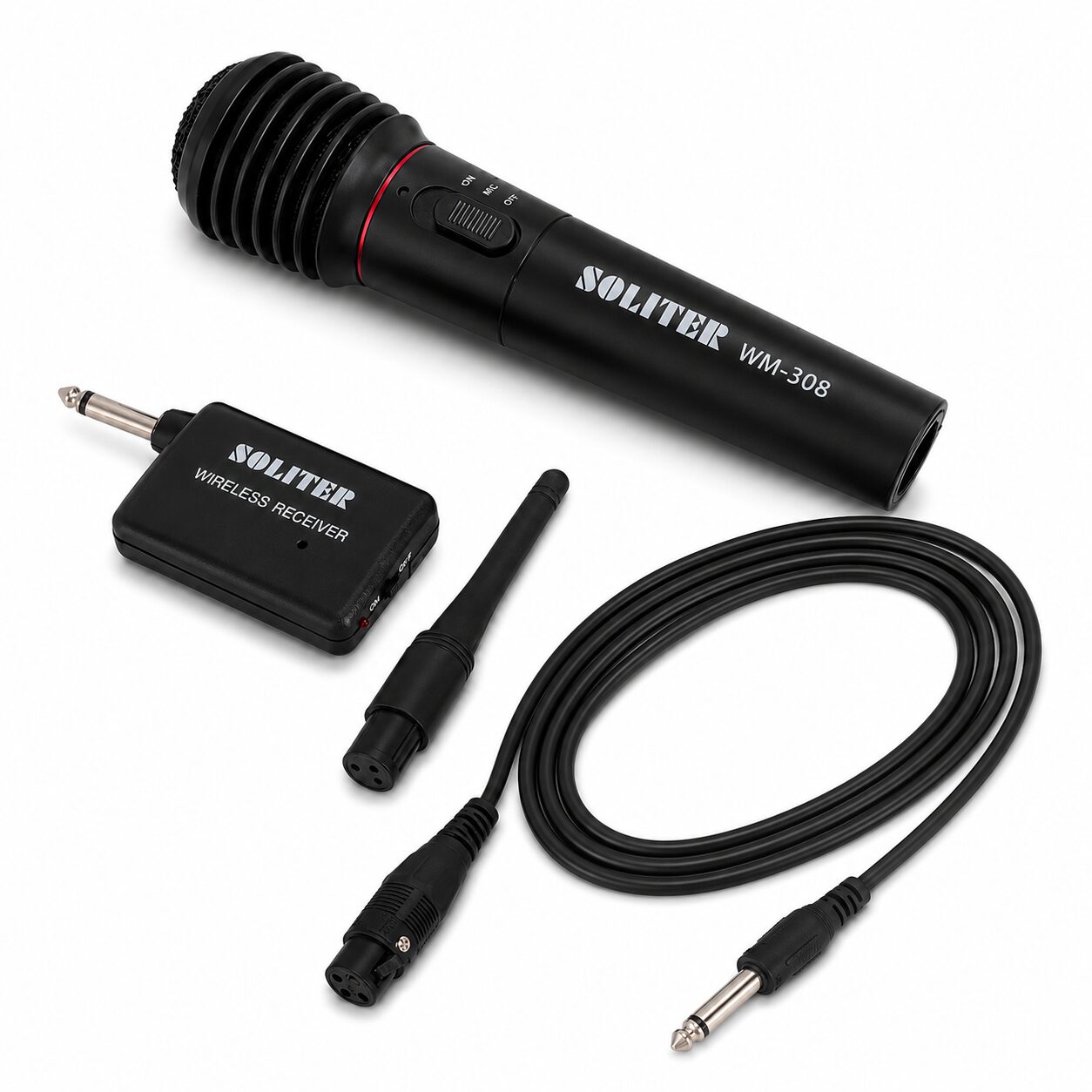 MICROFONO PROFESIONAL INALAMBRICO WM-308KA - Imagen 2