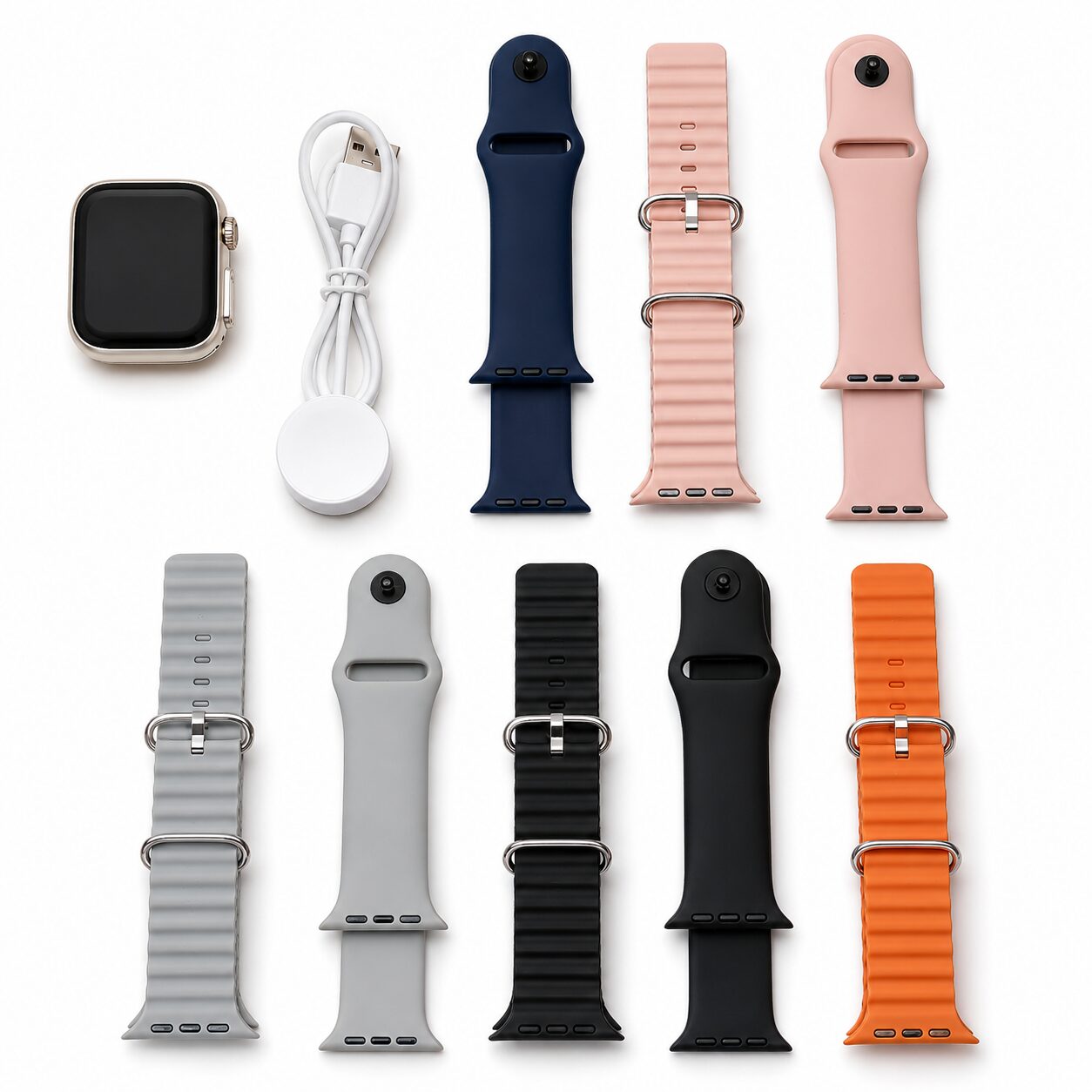SMARTWATCH RELOJ LAXASFIT ULTRA C/8 MALLAS XM-81 - Imagen 2