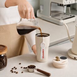 Alternative view of VASO TERMICO COFFEE 500ML C/TERMOMETRO DIGITAL H-686