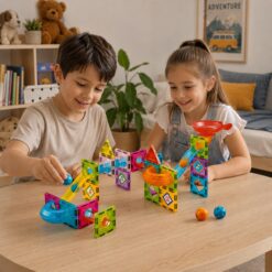 Alternative view of JUEGO MAGNETICO DE CONSTRUCCION 61 PIEZAS TK0723