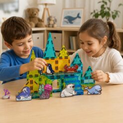 Alternative view of JUEGO MAGNETICO DE CONSTRUCCION 31 PIEZAS MARINO TK0725